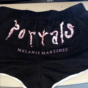 Melanie Martinez 'Portals' Black Shorts